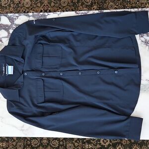 Columbia Women's Black Button-Down Shirt